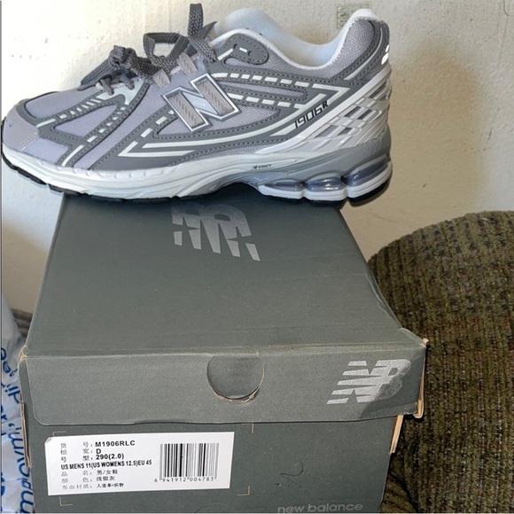 New Balance Gray 1906 Running Shoes